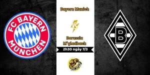Nhận Định Bayern Munich vs Borussia M'gladbach 2h30 Ngày 7/3